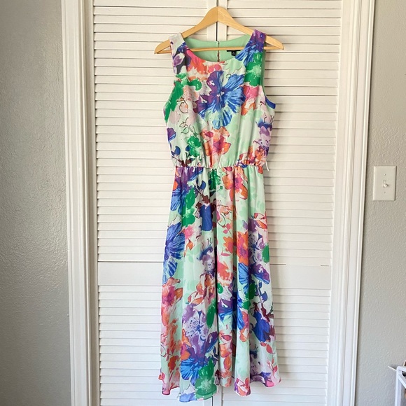 JBS Flower Print Dress 10 - Picture 1 of 10